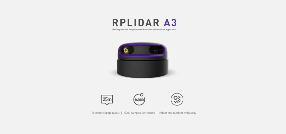 SLAMTEC RPLIDAR A3 LiDAR
