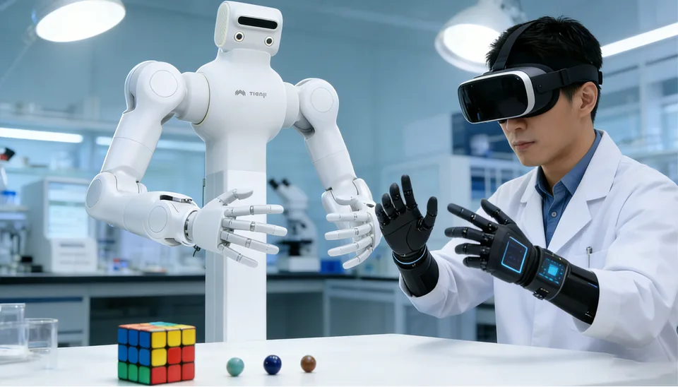 TianJi Marvin6-Apex VR Teleoperation System