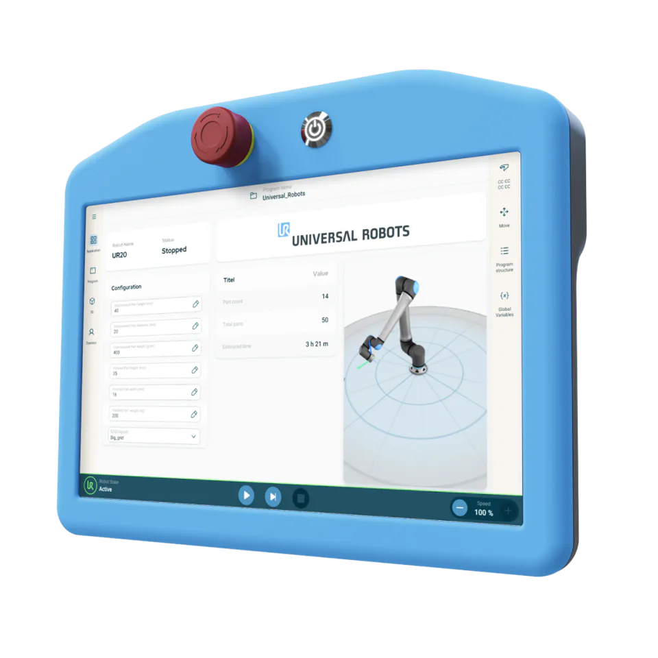 Universal Robots PolyScope X Software