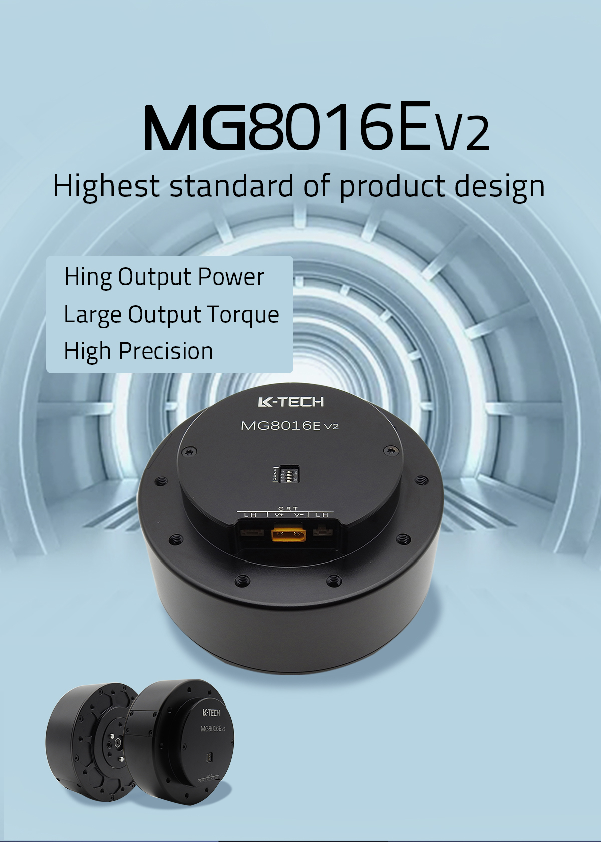 LKMTECH MG8016E-i6-V2 Motor