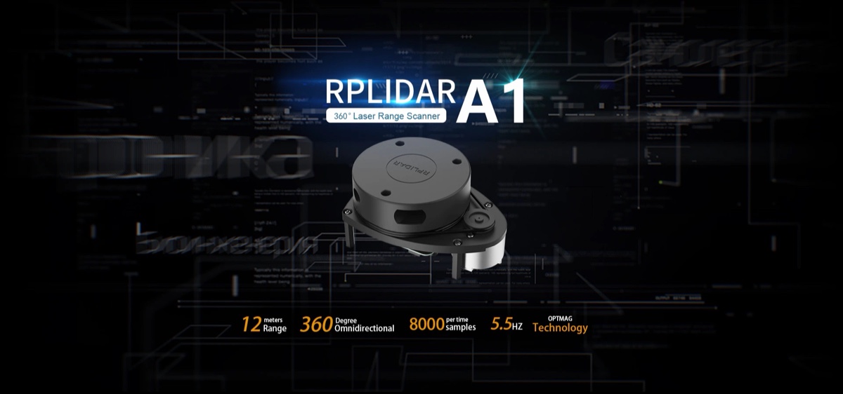 SLAMTEC RPLIDAR A1 LiDAR