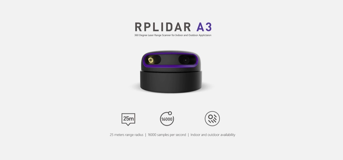SLAMTEC RPLIDAR A3 LiDAR