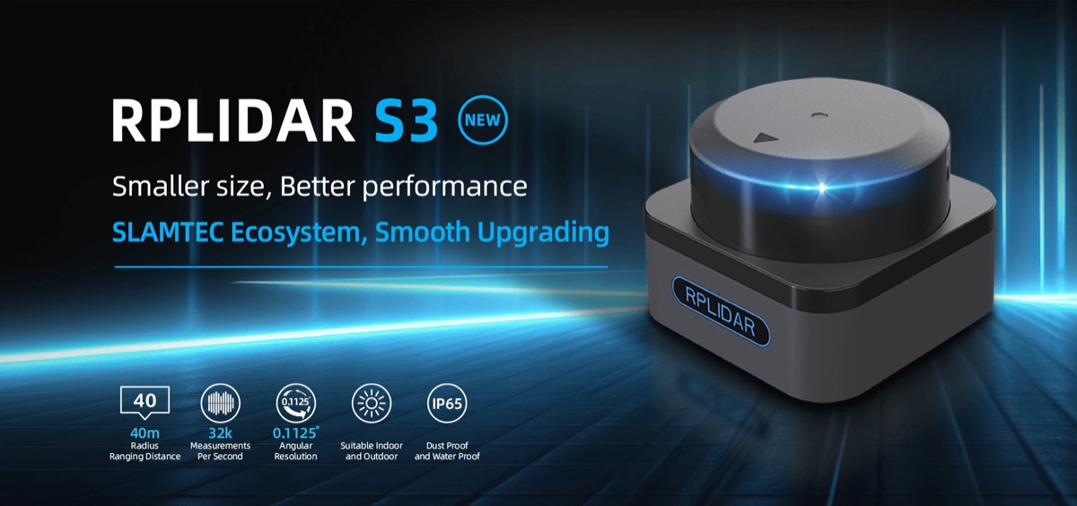 SLAMTEC RPLIDAR S3 LiDAR
