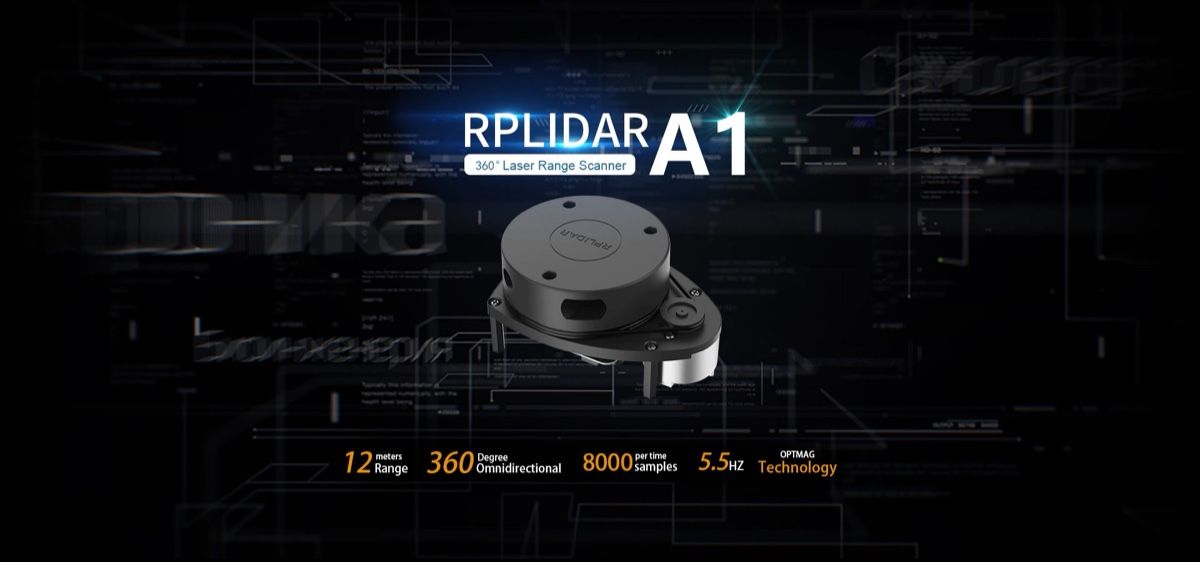 SLAMTEC RPLIDAR A1 LiDAR