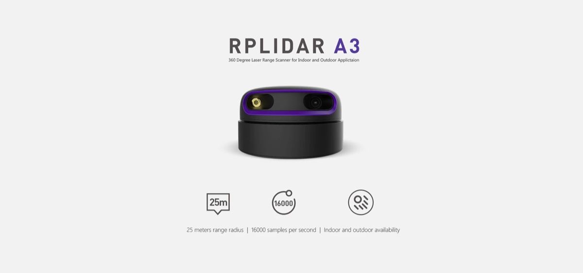 SLAMTEC RPLIDAR A3 LiDAR