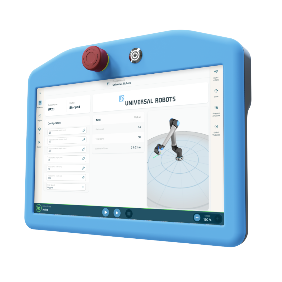 Universal Robots PolyScope X Software