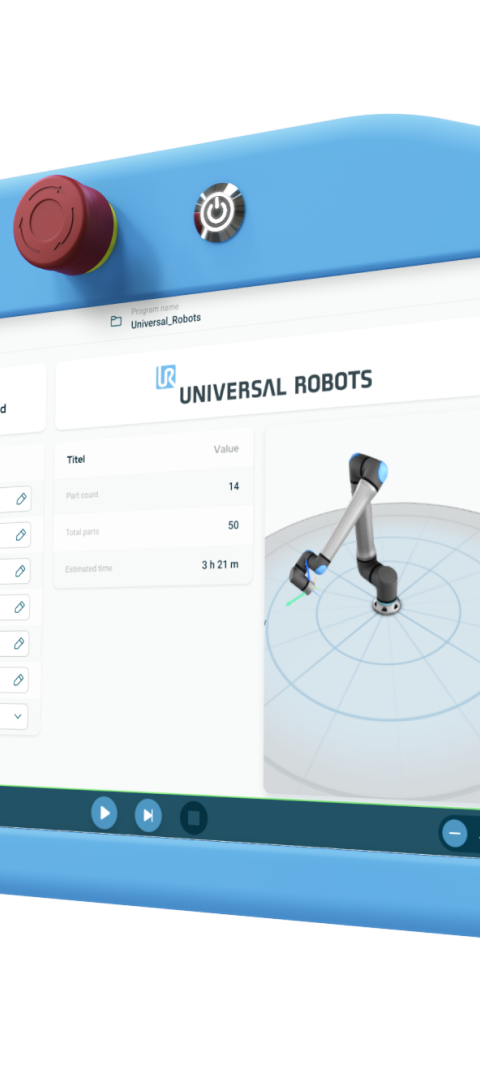 Universal Robots PolyScope X Software